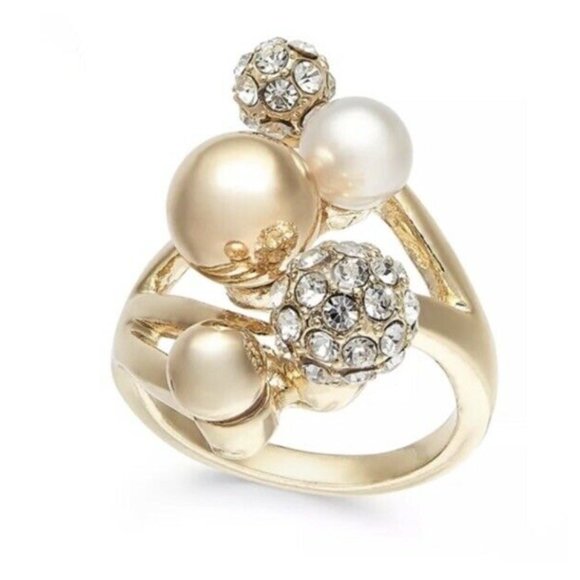 Inc International Concepts Gold Ring size-9 - Picture 1 of 4